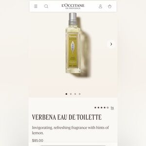 VERBENA EAU DE TOILETTE, 3.3 fl oz